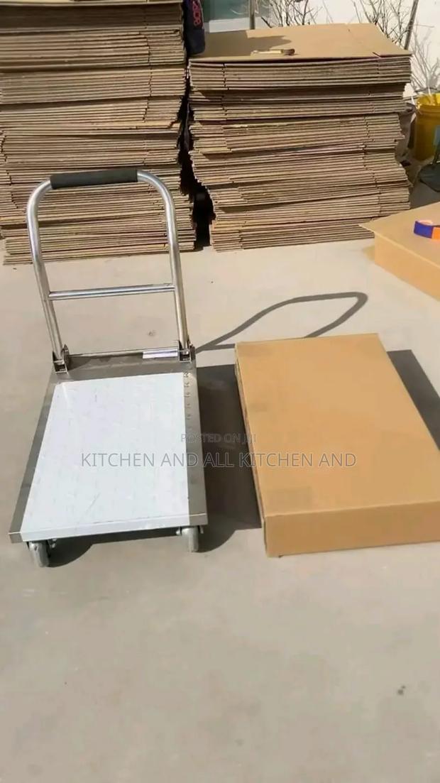 Stainless Steel Luggage Trolleys