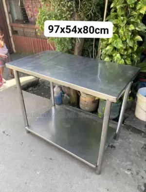 All Stainless Steel Mordern Work Table
