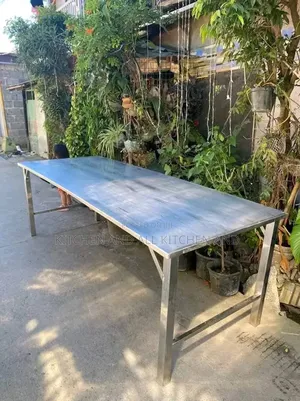 All Stainless Steel Modern Kitchen Work Top
