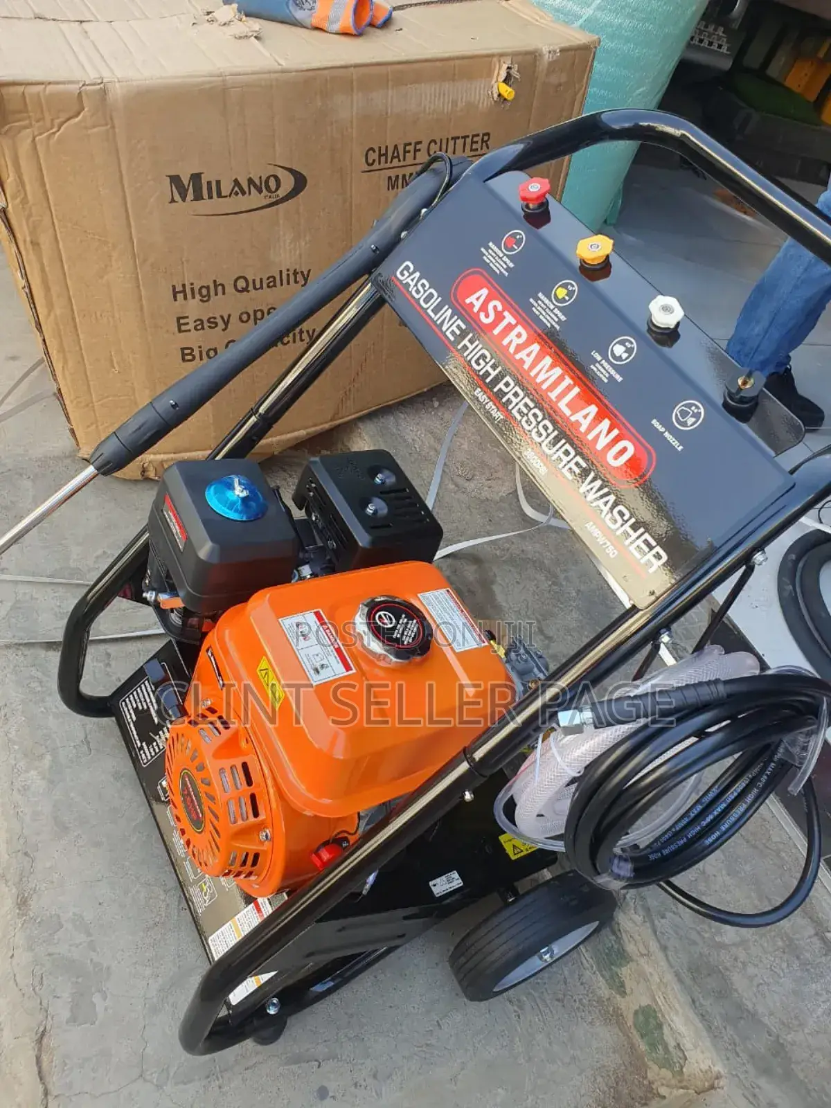Gasoline High Pressure Washer/ Storm Force Washer.