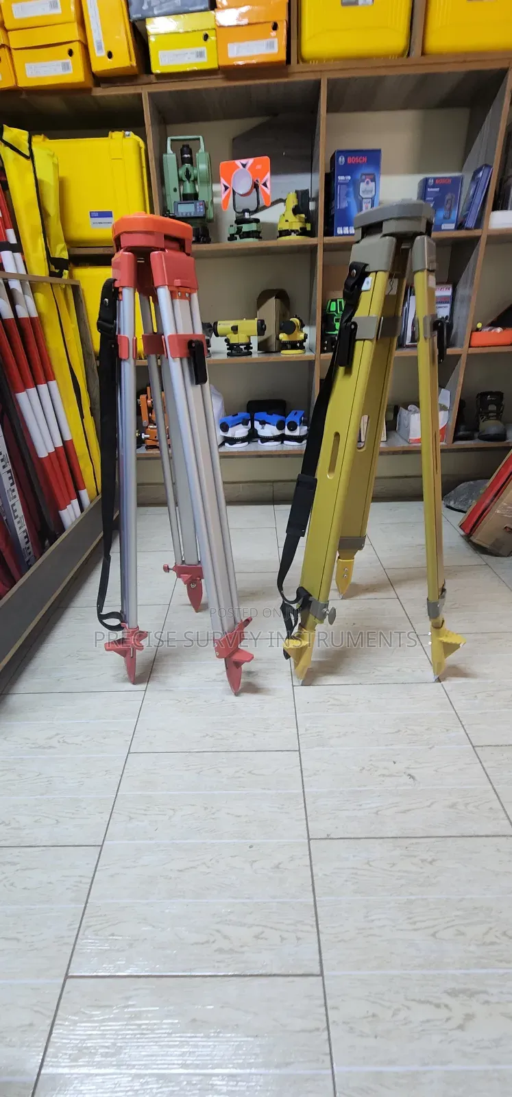 Wooden Tripod for GNSS Receivers