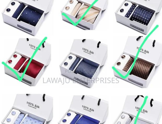 5pc Silk Suit Tie Gift - main view