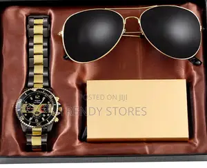 Men Gold Minimalist Gift Set