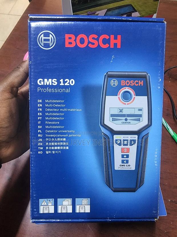 Bosch GMS 120 Stud and Wire Detector - main view