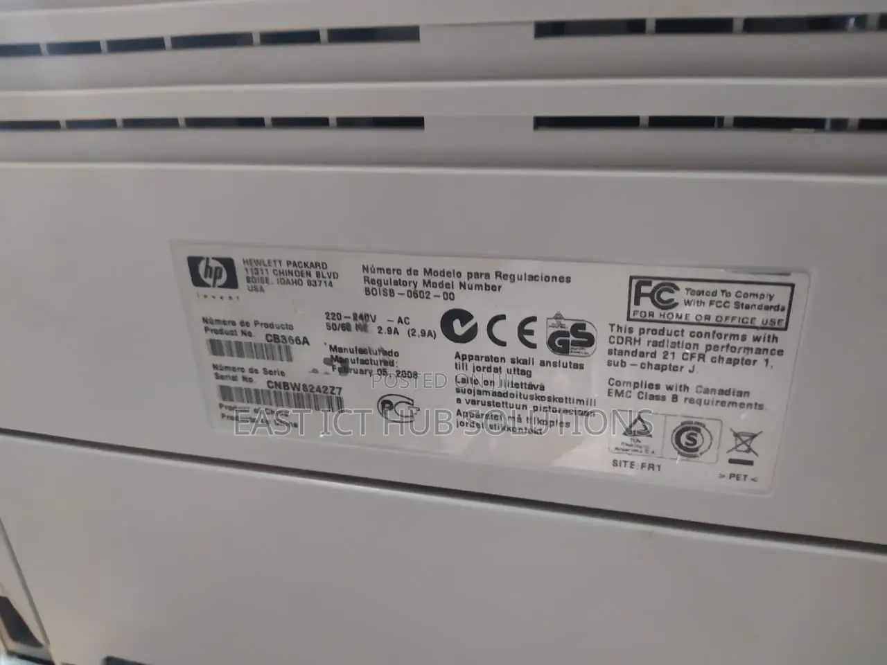 Hp Laserjet Printer P2015 Refurbished
