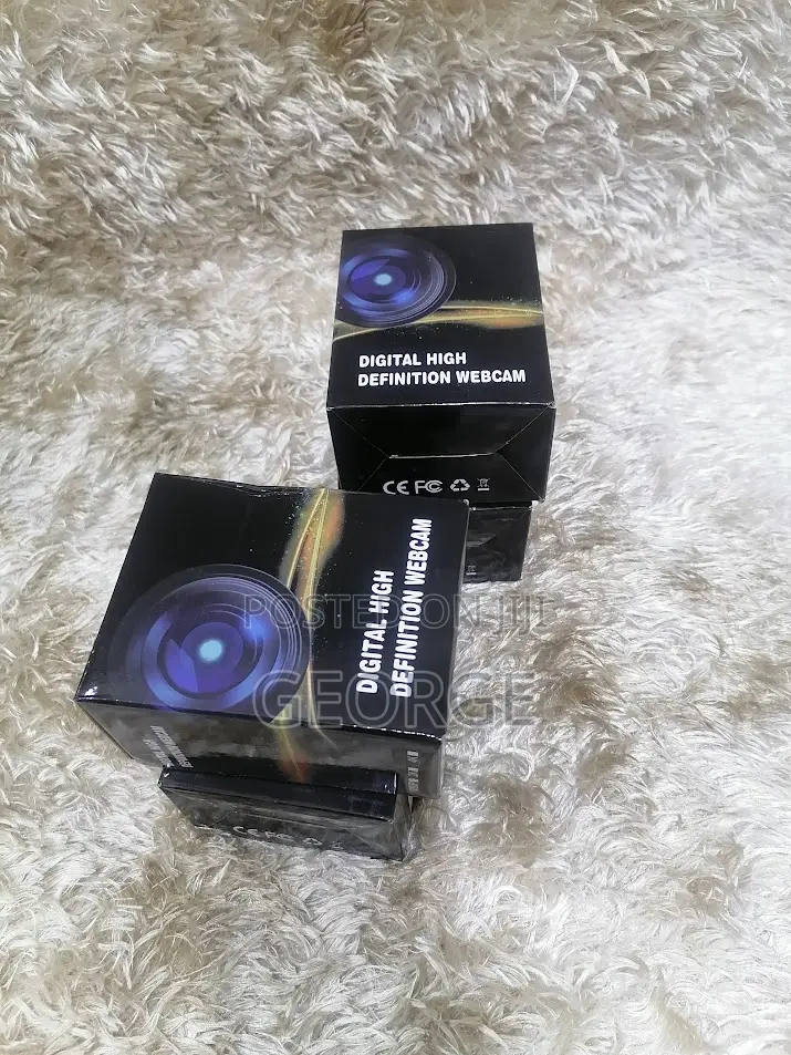 {} Webcam With Mic Rotatable Pc Desktop