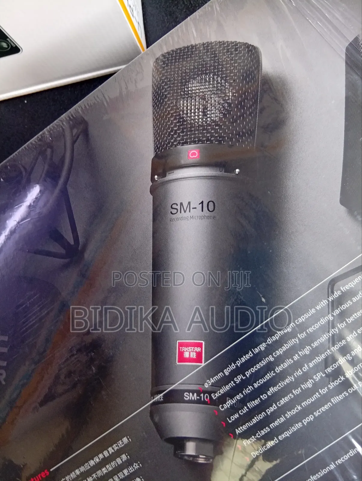 Brand New Condenser Microphone Sm-10 Available