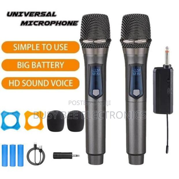 Wireless Microphone 2 Channels Uhf - main view