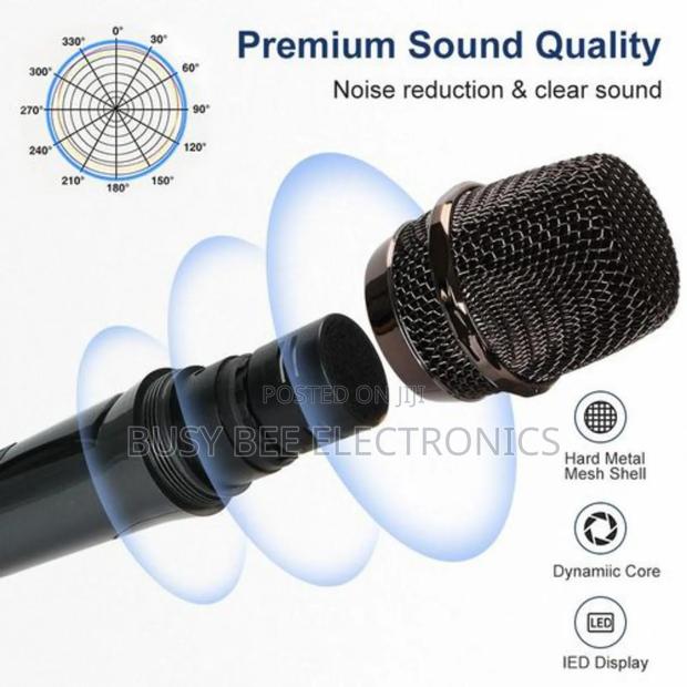 Wireless Microphone 2 Channels Uhf - thumbnail 2