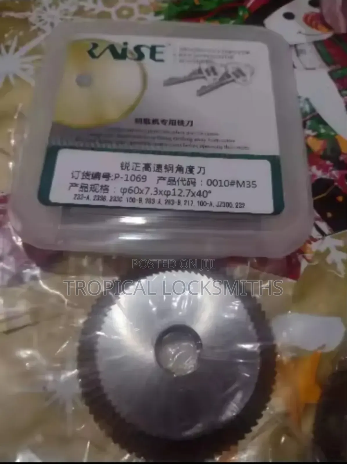Key Cutting Blade/Key Cutting Cutter