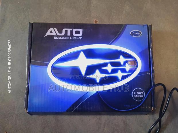 Subaru Front Emblem- Led Subaru Emblem - thumbnail 3
