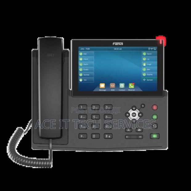 Enterprise Ip Phones X7 High-End-Touch Screen - main view