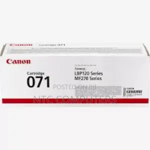 Canon 071 Black Toner Cartridge for I-Sensys Lbp122dw