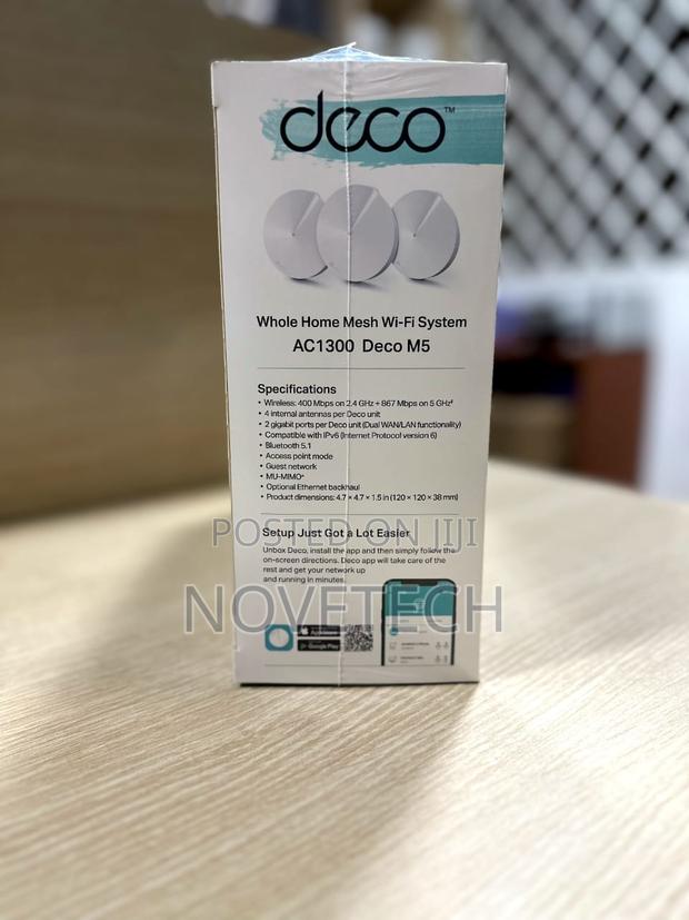 Tp-Link Deco Mesh Wifi System (Deco M5) 3-Pack - thumbnail 2