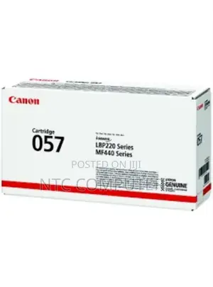 Canon 057 Black Toner Cartridge for I-Sensys LBP 223dw