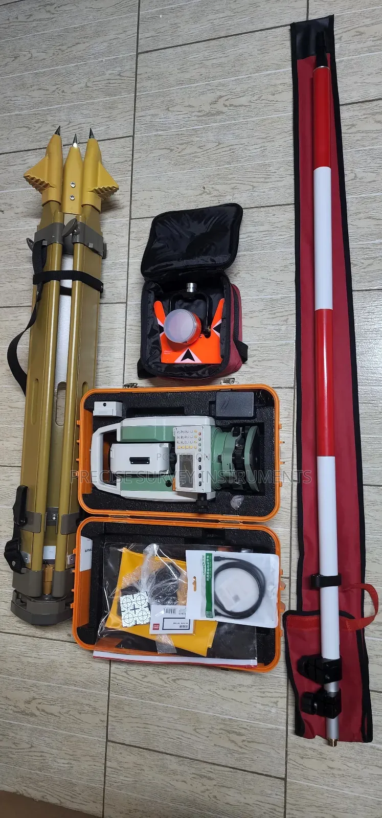 Reflectorless Total Station With Data Storage