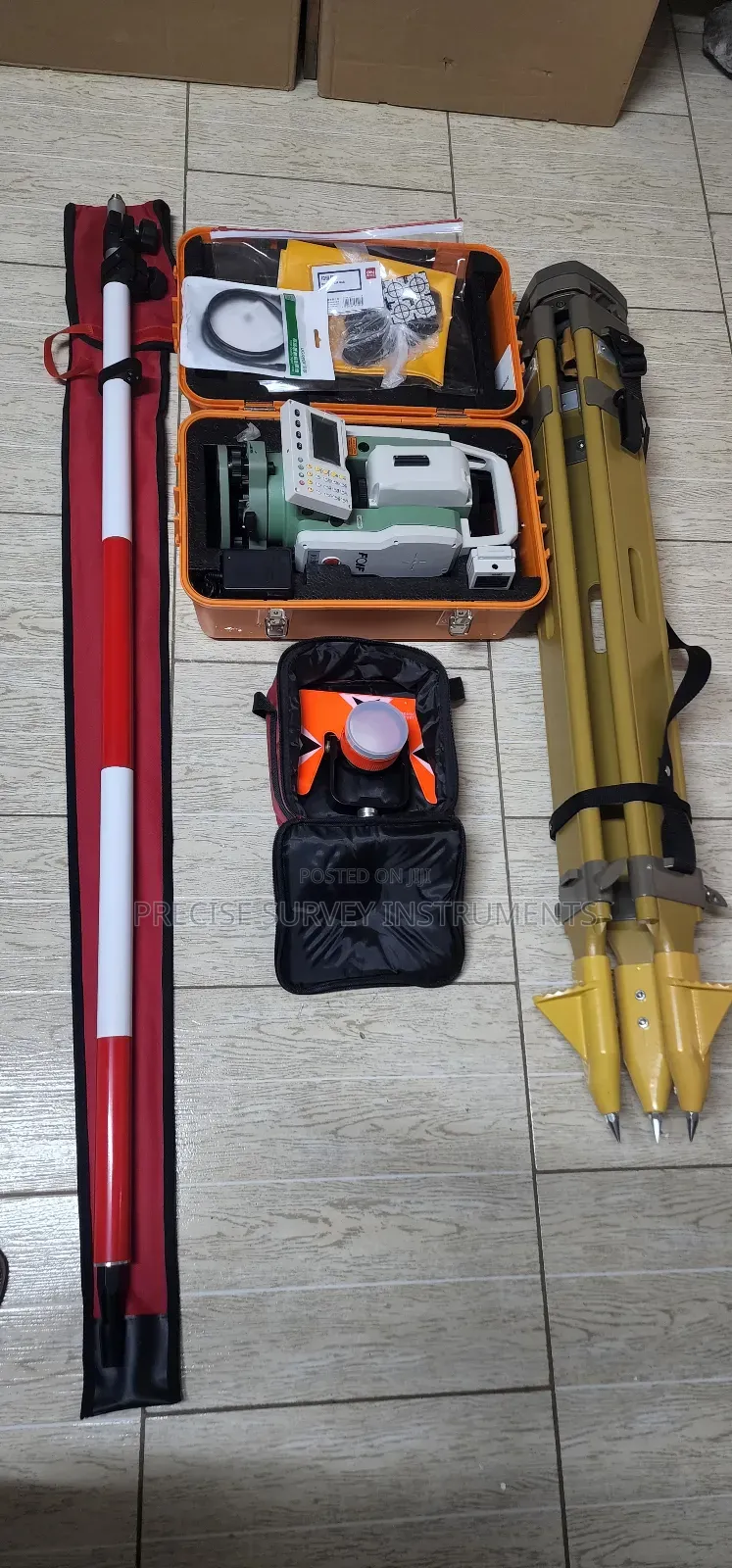 Robotic Total Station for Construction