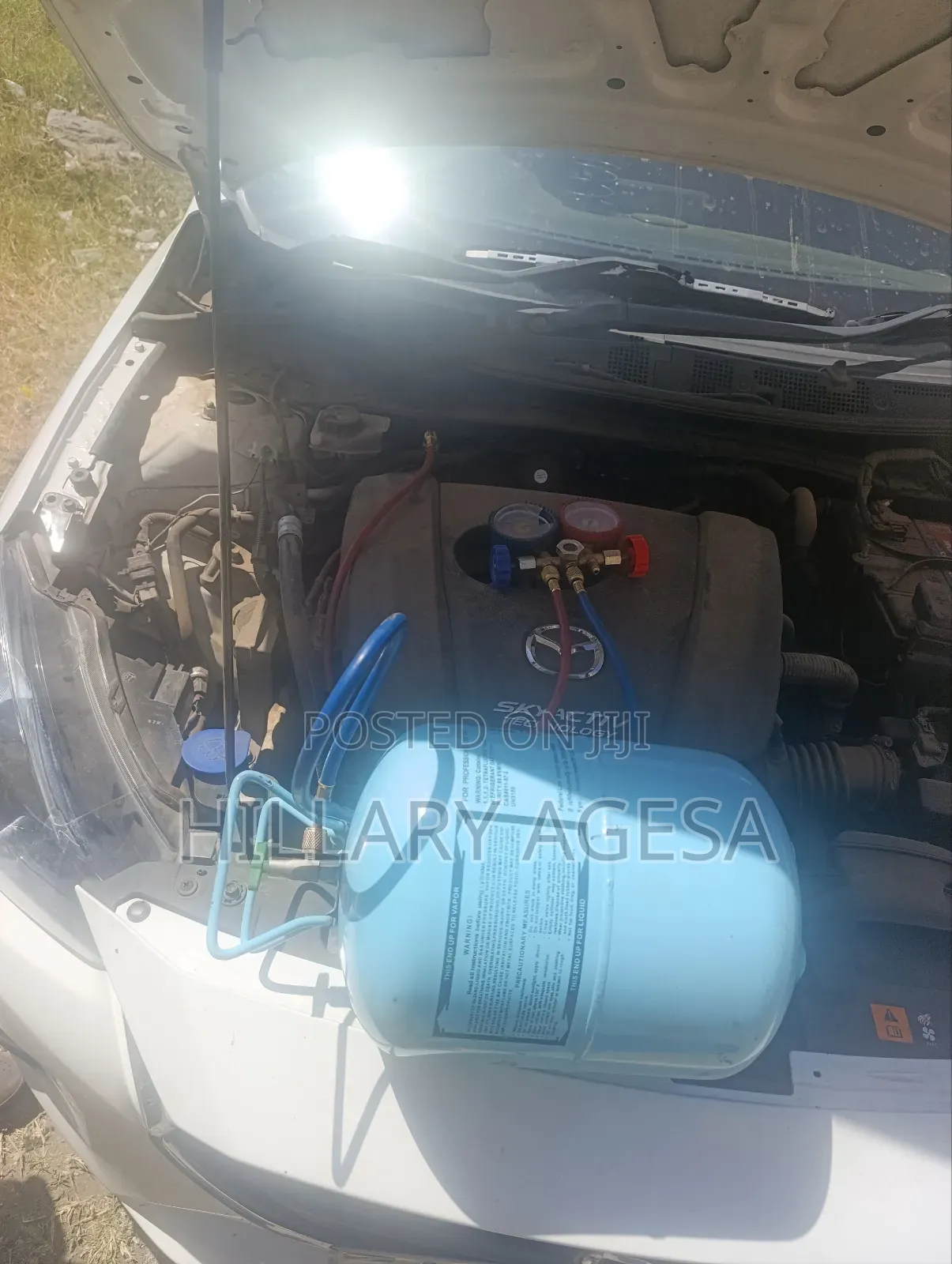 Car Aircon Gas Service