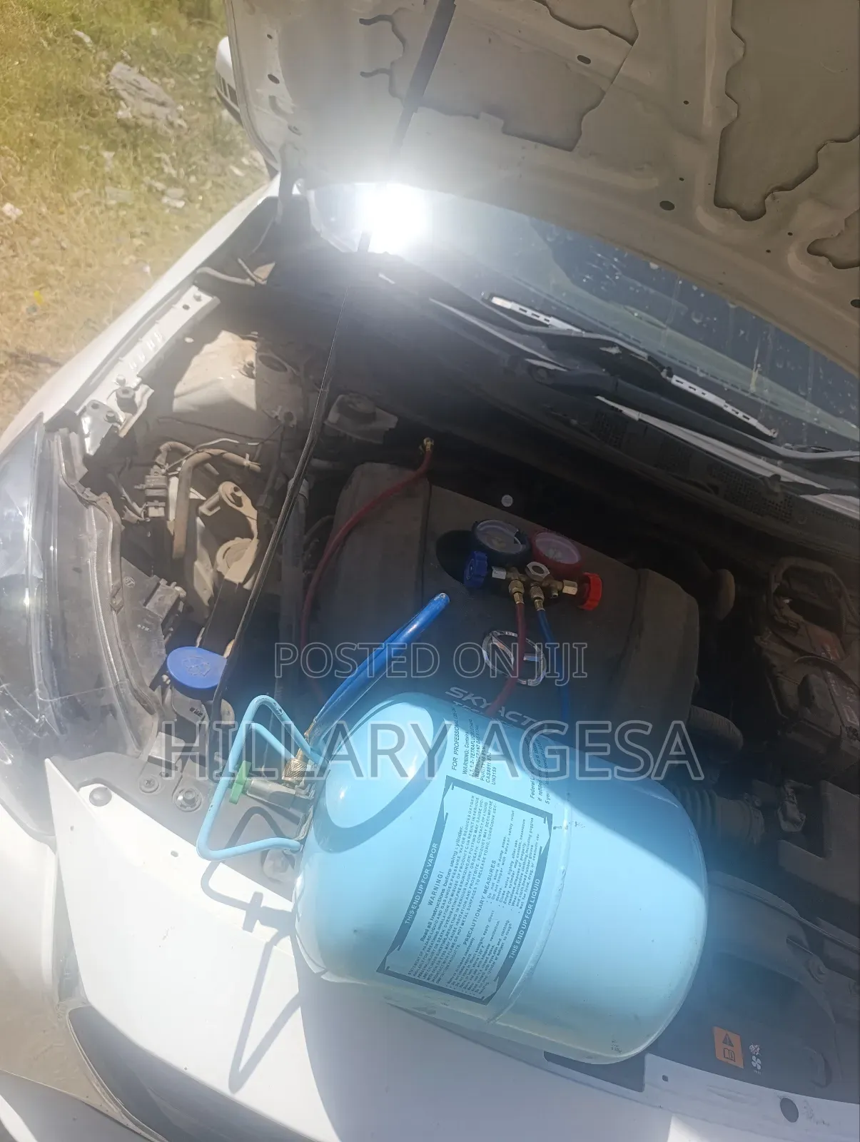 Car Aircon Gas Service