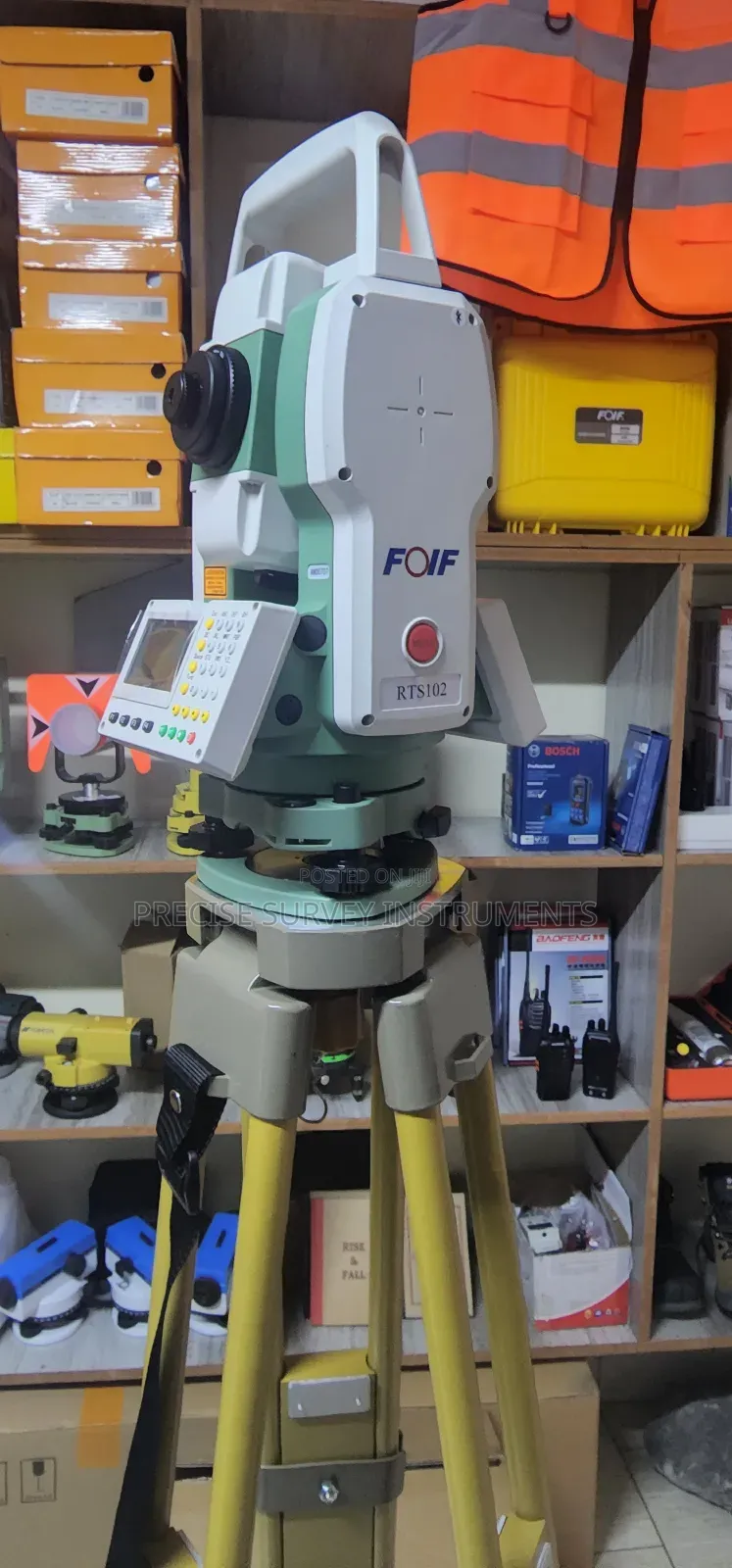 Total Station With Long Battery Life