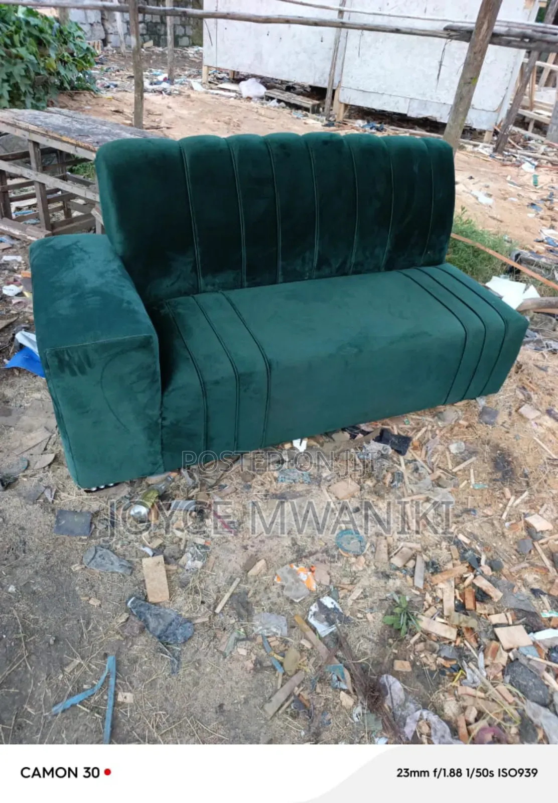 Sofa Bed, 3 Seater, Emarld Green