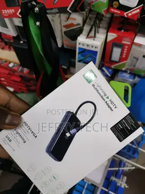 Lightning Hdmi Vga Sd Tf Card Reader Charger Hub -