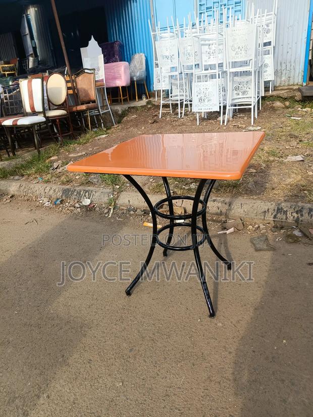 Restaurant Table, Light Brown  - thumbnail 2