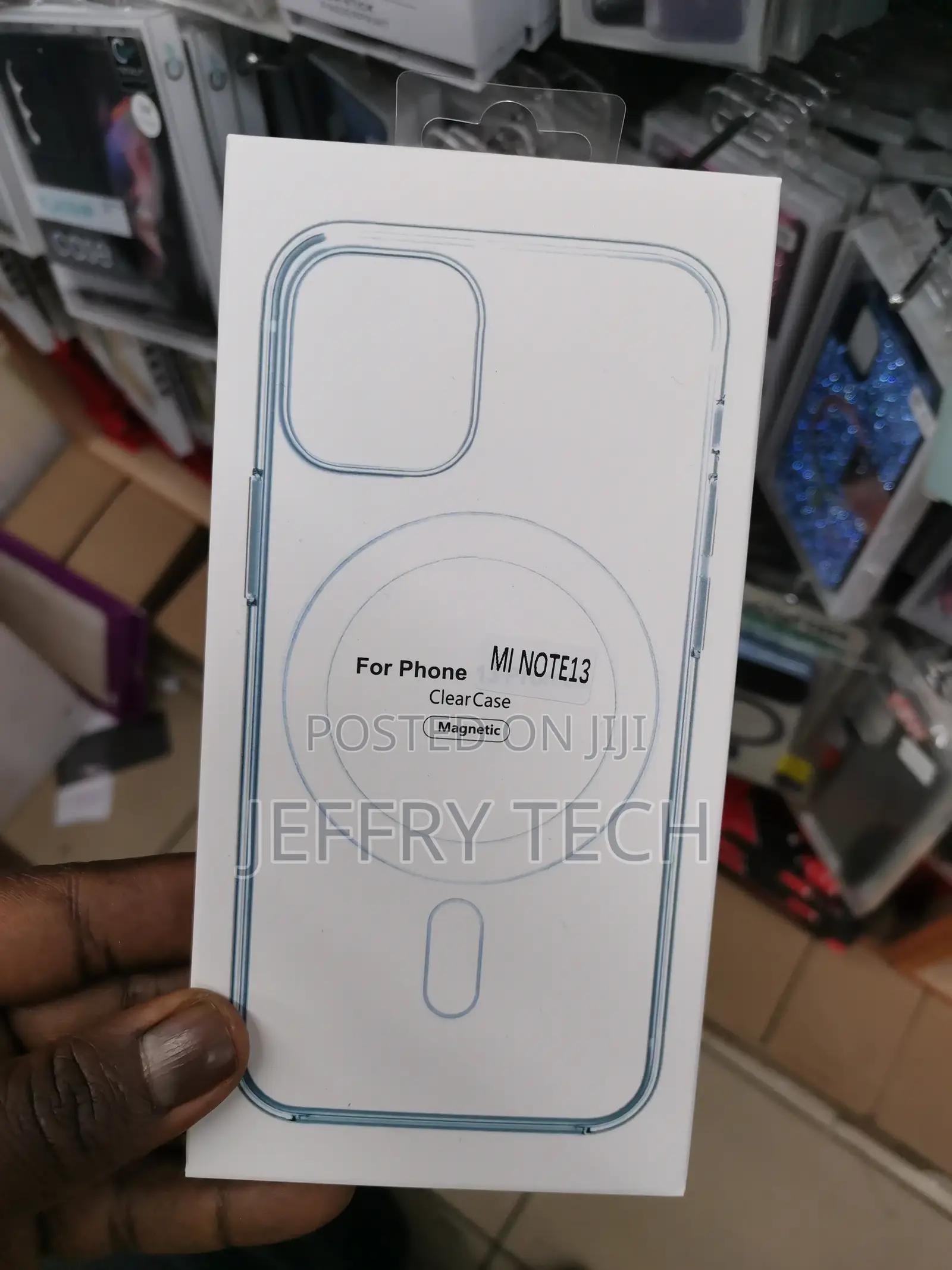 Wellpoint Back Cover for Mi Redmi Note 13 (Transparent,