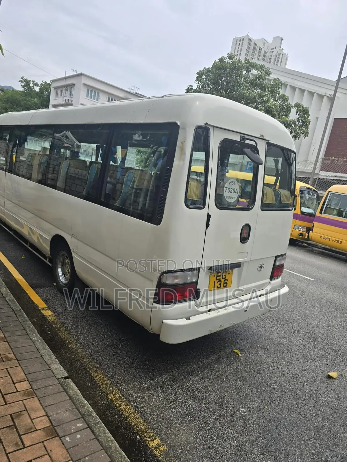 Toyota Coaster 2018 White