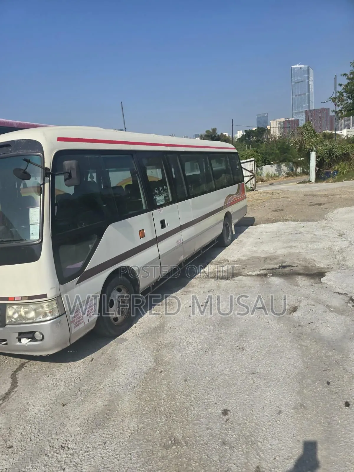 Toyota Coaster 2018 White