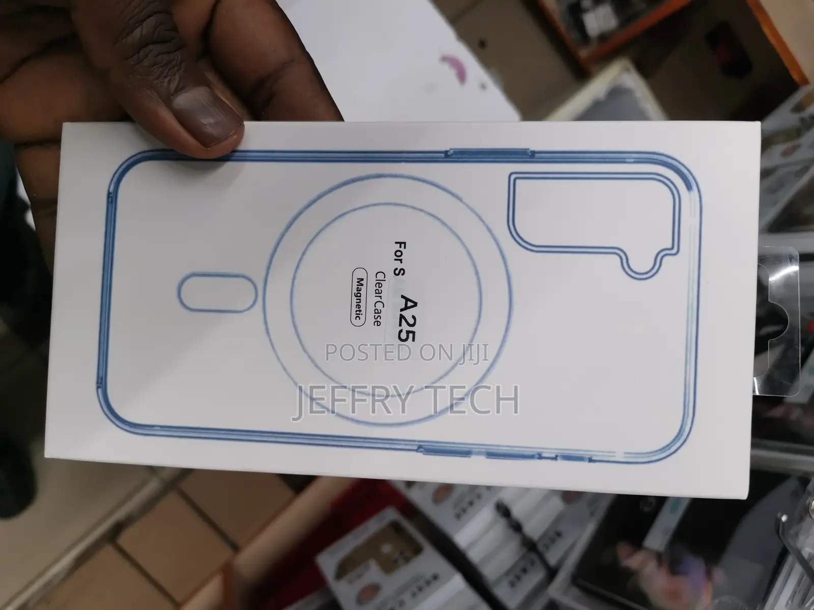 Hamz Back Cover for Samsung Galaxy A25 5g (Transparent