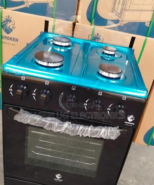 50×55 Euroken Full Gas Standing Cooker With Gas Oven Cooker - main view