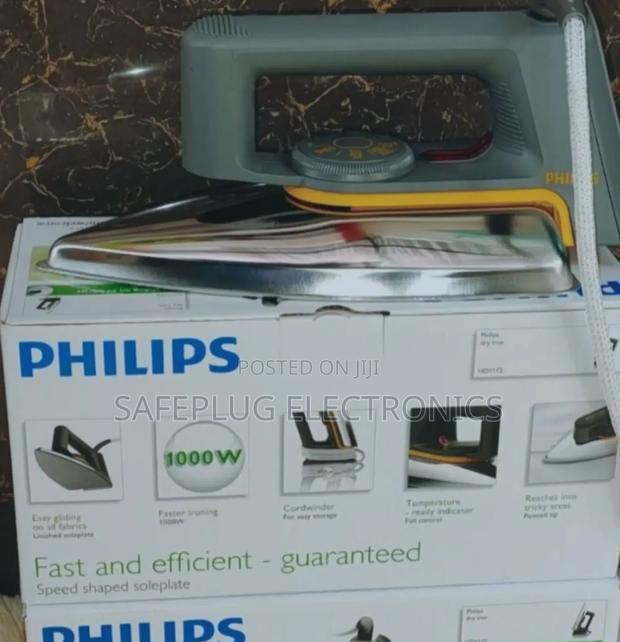 Fast Efficiency Philips Dry Iron Box - Stainless