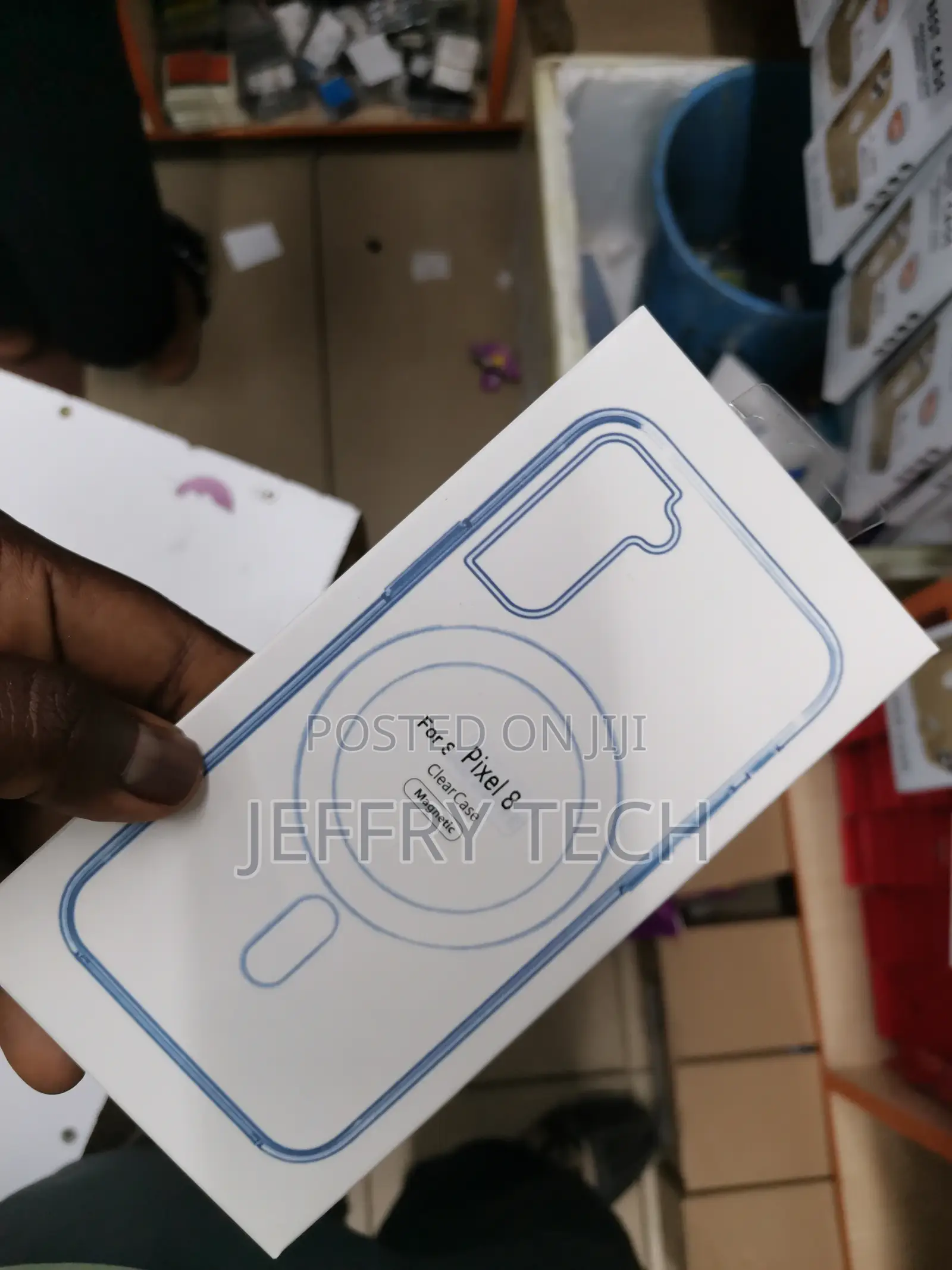 Littro Back Cover for Google Pixel 8 (Transparent, Shock