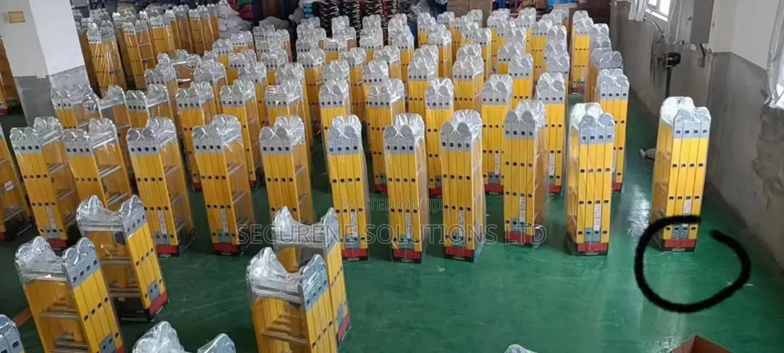 Collection of Fiberglass Ladders.