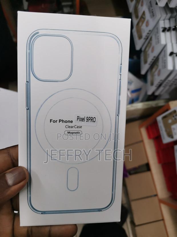 Back Cover for Google Pixel 9 Pro, Pixel 9 (Transparent - main view