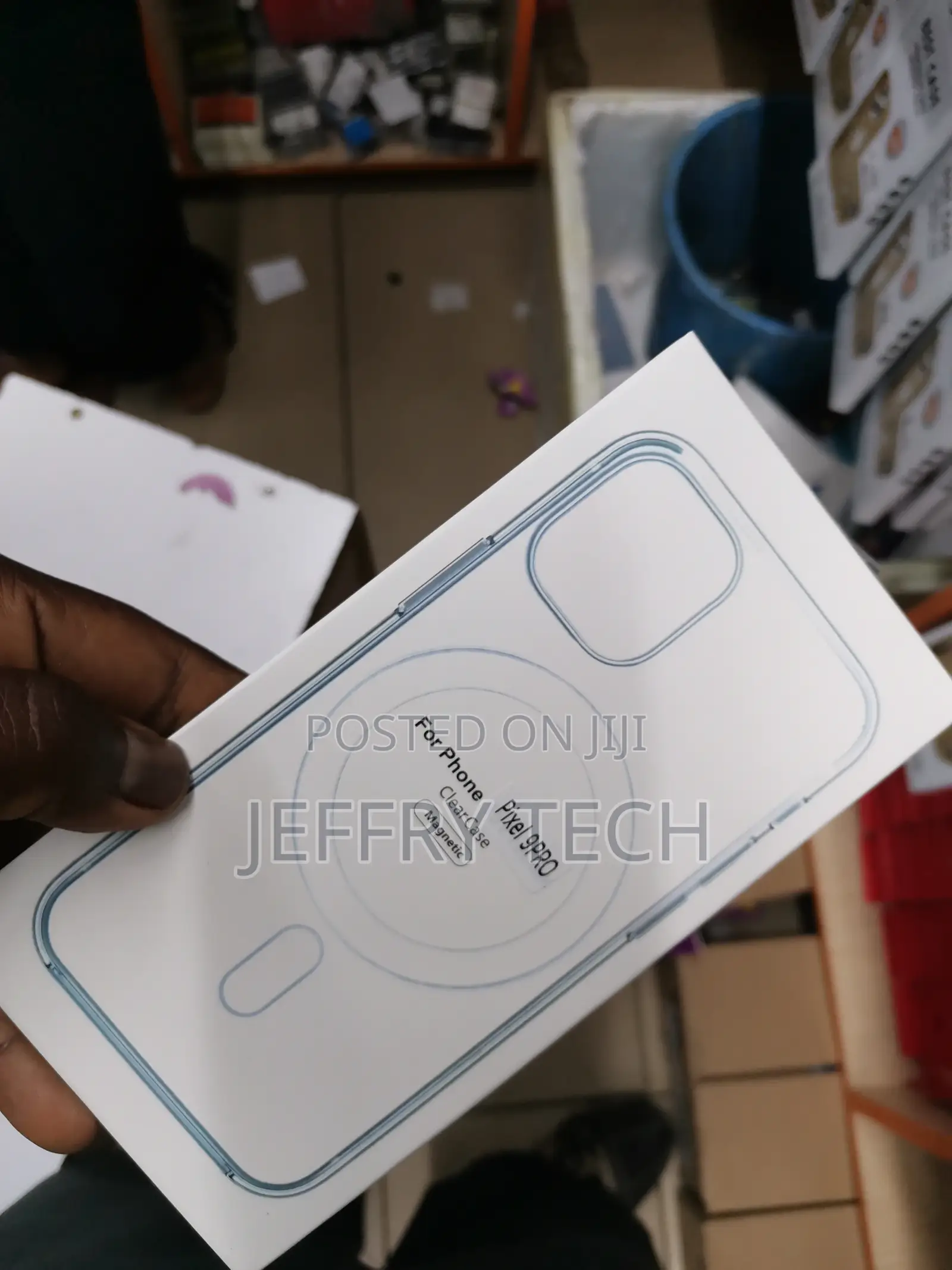 Back Cover for Google Pixel 9 Pro, Pixel 9 (Transparent