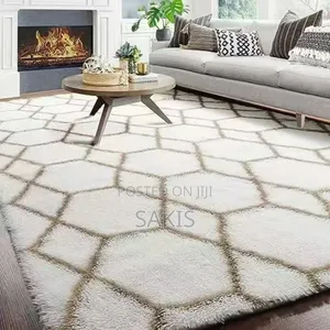 5ft by 8ft Fluffy Floor Carpets/Rugs. Free Delivery