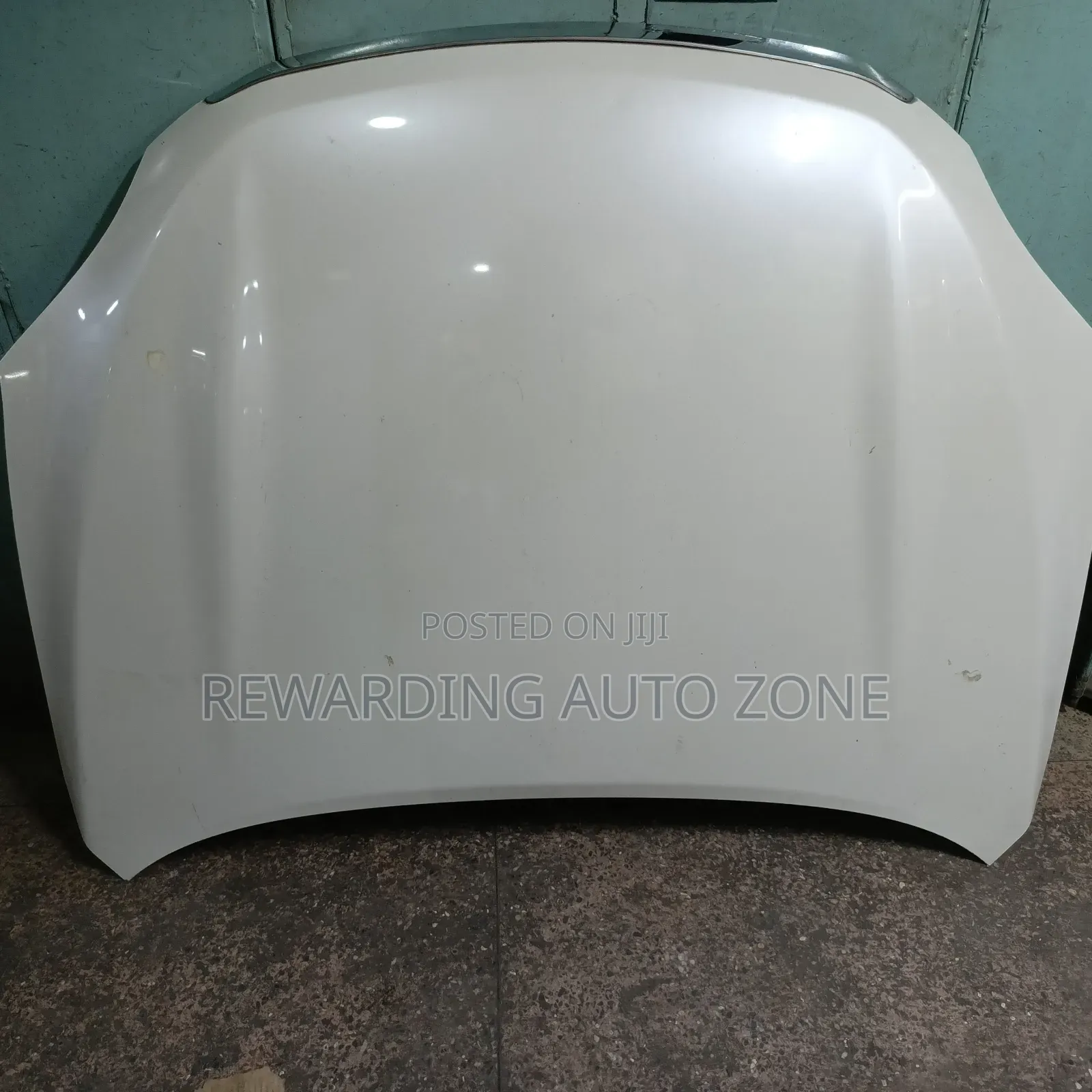 Vanguard Bonnet Pearl White in Colour Clean