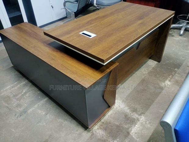 Executive Desks; 1800mm L-Shaped Imported Office Table - main view