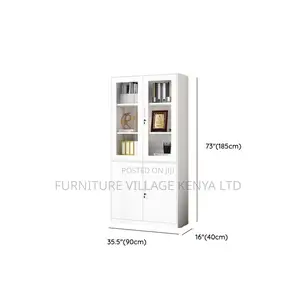 Modish Steel Office Console Cabinet, Rust Resistant