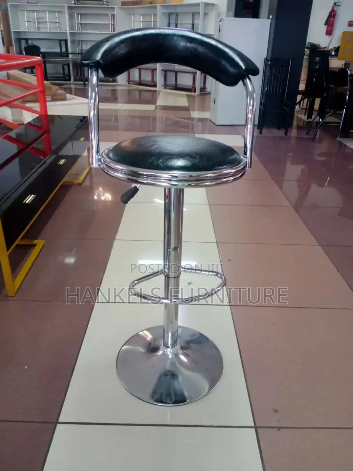 Height Adjustable Barstool