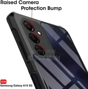 Adi Creations Back Cover for Samsung Galaxy A35 5g (Black,