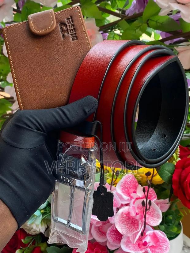 Genuine Leather Belt and Wallet Combo - thumbnail 2