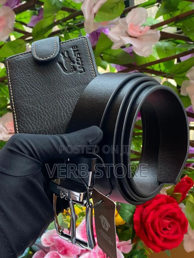 Genuine Leather Belt and Wallet Combo - thumbnail 3