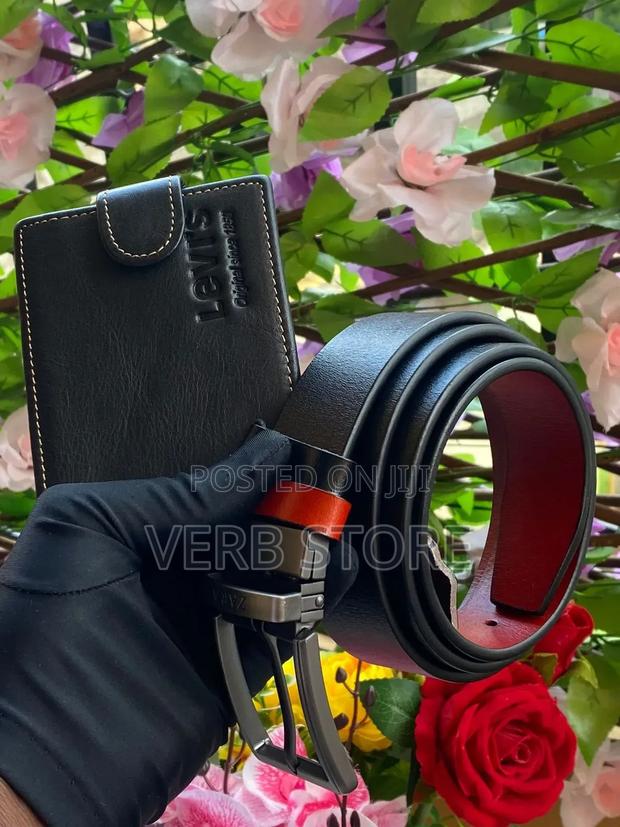 Genuine Leather Belt and Wallet Combo - thumbnail 6