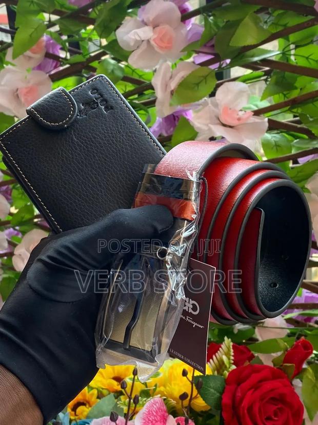 Genuine Leather Belt and Wallet Combo - thumbnail 7