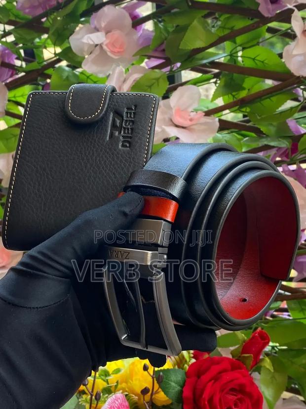 Genuine Leather Belt and Wallet Combo - thumbnail 8