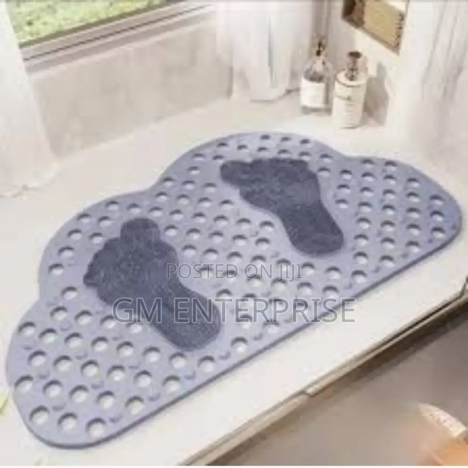 Cloud Shape Rubber Bathroom Antislip Mat