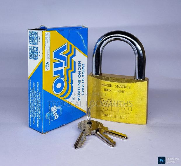 Original Viro 304 Brass Padlock 70mm